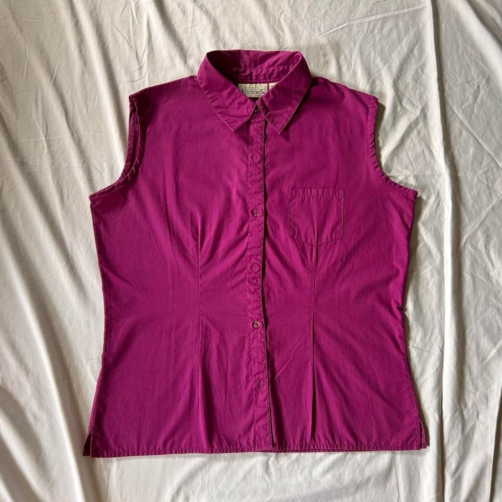 Size Small Basic Editions Blouse - image 1